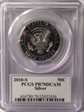 2010-S 50C Silver PR70DCAM