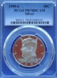 1999-S 50C Silver PR70DCAM
