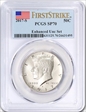2017-S 50C Enhanced Unc Set First Strike SP70