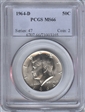 1964-D 50C MS66