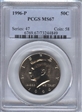 1996-P 50C MS67