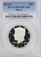 2014-S 50C Silver PR70DCAM