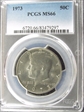 1973 50C MS66
