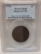 1794 1C Head of 1794 XF40BN