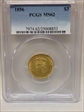 1856 $3 MS62