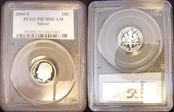 2004-S 10C Silver PR70DCAM