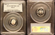 2007-S 10C Silver PR70DCAM