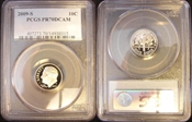 2009-S 10C PR70DCAM