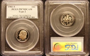 1981-S 10C Type 2 PR70DCAM