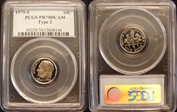 1979-S 10C Type 2 PR70DCAM