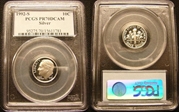 1992-S 10C Silver PR70DCAM