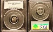 2000-S 10C Silver PR70DCAM