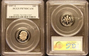 1997-S 10C PR70DCAM