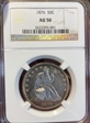 1876 50C AU50
