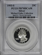 1993-S 25C Silver PR70DCAM