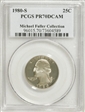 1980-S 25C PR70DCAM