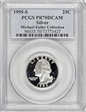 1995-S 25C Silver PR70DCAM