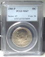 1985-P 50C MS67