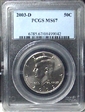 2003-D 50C MS67