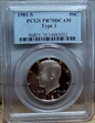 1981-S 50C Type 1 PR70DCAM