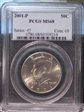 2001-P 50C MS68