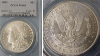 1893 $1 MS63