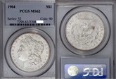 1904 $1 MS62