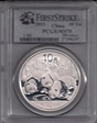 2013 10 Yn Panda Silver First Strike MS70