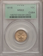 1916 10C MS63