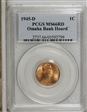 1945-D 1C MS66RD