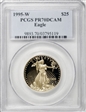 1995-W $25 Gold Eagle PR70DCAM