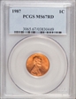 1987 1C MS67RD