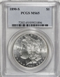 1890-S $1 MS65