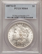 1887/6-O $1 MS64
