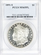 1891-S $1 MS65PL