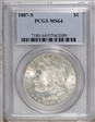 1887-S $1 MS64
