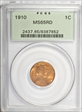 1910 1C MS65RD