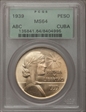 1939 Peso ABC KM-22 MS64