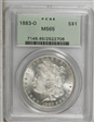 1883-O $1 MS66