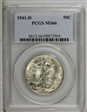 1941-D 50C MS66
