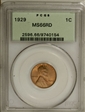 1929 1C MS66RD