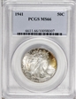 1941 50C MS66