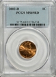 2002-D 1C MS69RD