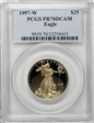 1997-W $25 Gold Eagle PR70DCAM