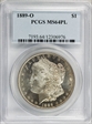 1889-O $1 MS64PL