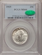 1919 25C MS66