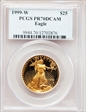 1999-W $25 Gold Eagle PR70DCAM