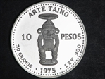 1975 10 Peso Taino Art KM-38 PR65DCAM