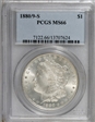 1880/9-S $1 MS66