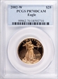 2002-W $25 Gold Eagle PR70DCAM